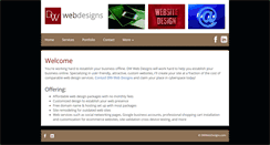 Desktop Screenshot of dwwebdesigns.com